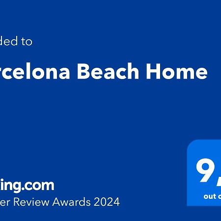 Barcelona Beach Home Esterno foto